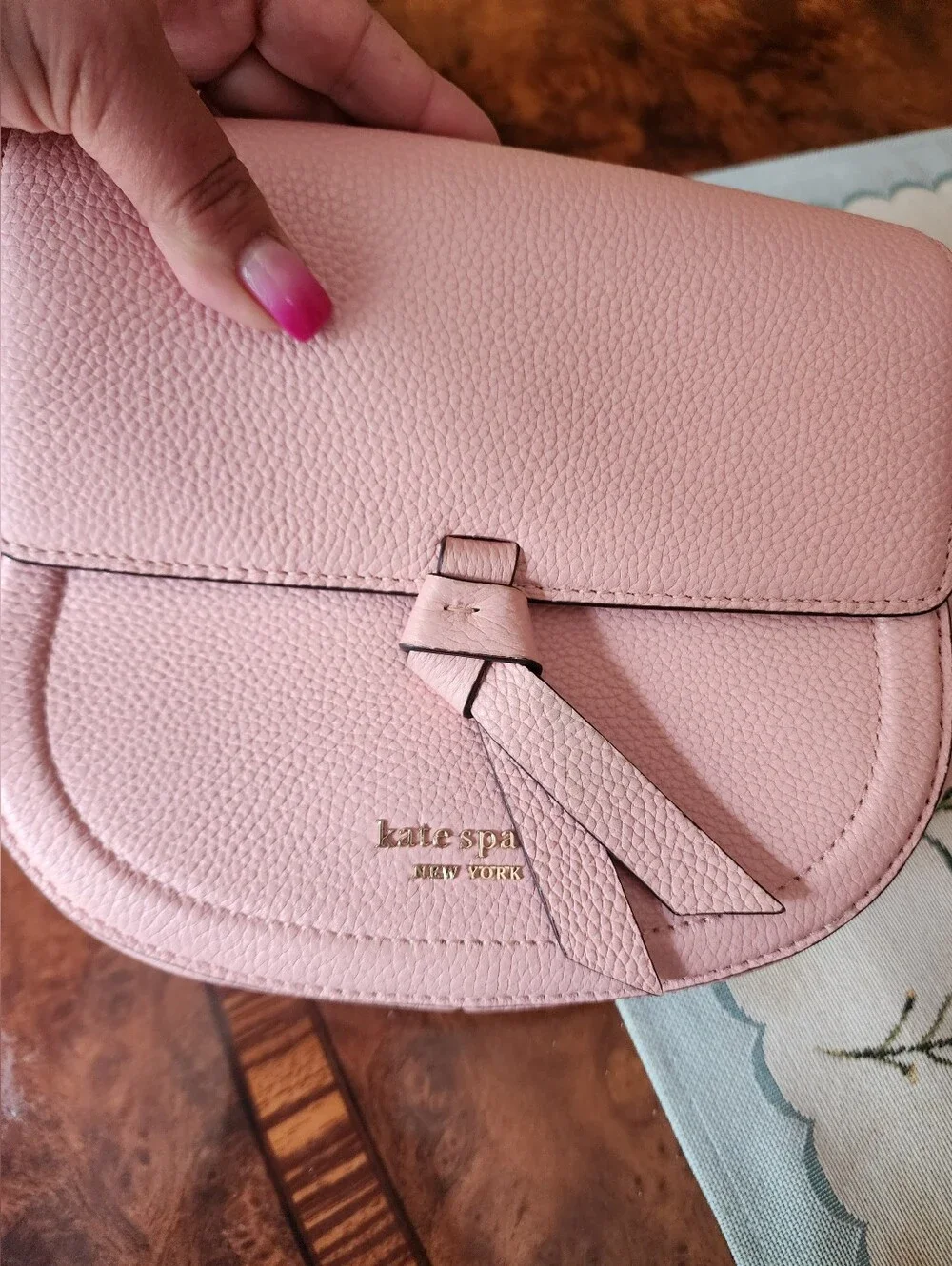 💓Kate Spade New York Blush Pink Crossbody Purse & Card Holder Bundle | NWOT